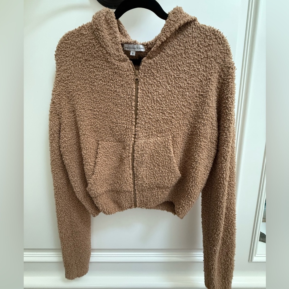 Young Fabulous and Broke Teddy Sherpa Hoodie